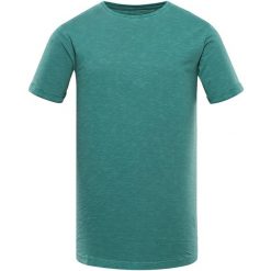 Męska koszulka Nax Feather L - Oddychający T-shirt z Bawełny. Fioletowe koszulki polo męskie Givova, l, bez wzorów, z bawełny, bez ramiączek. Za 55.65 zł.