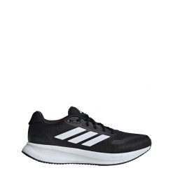 Buty Runfalcon 5 Running. Białe obuwie sportowe damskie Adidas, bez wzorów, do biegania. Za 259.00 zł.