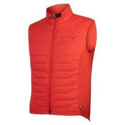 Kamizelka Endura Primaloft® Pro SL II. Czerwone kurtki sportowe męskie ENDURA, m, bez wzorów, rowerowe, primaloft. Za 669.99 zł.
