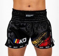 Knockout V2 KickBox KickBox Szorty. Czarne szorty męskie KNOCKOUT, s, bez wzorów, z materiału. Za 151.79 zł.