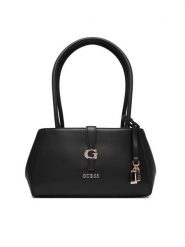 Guess Torebka Carrie HWVG98 96080 Czarny. Czarne torebki do ręki damskie Guess, z aplikacjami, ze skóry, bez dodatków. Za 639.99 zł.