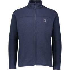 Kurtka polarowa "Swook" w kolorze niebieskim. Niebieskie kurtki sportowe męskie marki Haglöfs, z dzianiny. W wyprzedaży za 258.95 zł.