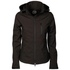 Damska kurtka softshellowa Harry's Horse Chicago. Czarne kurtki damskie HARRYS HORSE, l, bez wzorów, z softshellu. Za 325.00 zł.