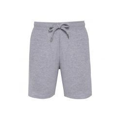 Ekologiczne spodenki z polaru Kariban. Szare szorty męskie KARIBAN, na lato, m, bez wzorów, z polaru. Za 167.50 zł.