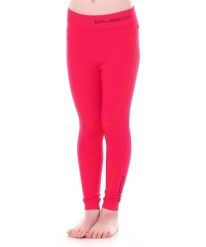 Spodnie junior dziewczęce Brubeck THERMO. Niebieskie spodnie materiałowe dla dziewczynek Brubeck, bez wzorów, z dzianiny. Za 74.99 zł.