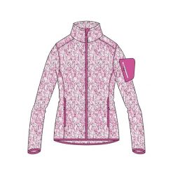 Damski polar CMP. Czerwone bluzy sportowe damskie CMP, bez wzorów, z polaru, bez kaptura, narciarskie. Za 289.15 zł.