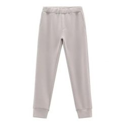 Spodnie do biegania CMP. Białe spodnie sportowe męskie CMP, s, bez wzorów, z dresówki, do biegania. Za 283.00 zł.