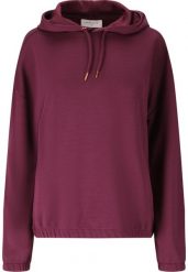 Bluza damska z kapturem Athlecia Namier. Czerwone bluzy sportowe damskie Endurance, bez wzorów, z materiału, z kapturem, na fitness i siłownię. Za 239.00 zł.