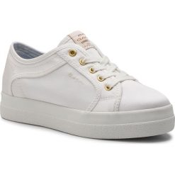 Sneakersy GANT - Aurora 18538434 White G29. Półbuty damskie marki GANT. W wyprzedaży za 239.00 zł.