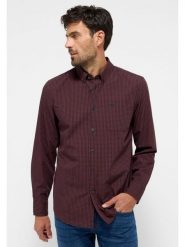 Męska Koszula Mustang Style Chester Brown Navy Gingham 1015905 12668. Brązowe koszule męskie Mustang, l, bez wzorów, z bawełny, eleganckie, bez kołnierzyka, bez ramiączek. Za 149.99 zł.