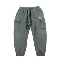 Second life - Nike spodnie dresowe męskie cargo do treningu - Stan dobry. Szare spodnie sportowe męskie Nike, l, bez wzorów, z dresówki, do biegania. Za 127.76 zł.