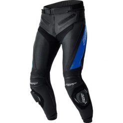 Spodnie skórzane motocyklowe RST Tractech Evo D3O. Czarne spodnie sportowe męskie RST, l, bez wzorów, z materiału. Za 1,250.00 zł.