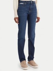 Calvin Klein Jeans Jeansy Mid Rise Slim Blue Orbit LV047C778G Niebieski Slim Fit. Niebieskie jeansy damskie Calvin Klein Jeans. Za 429.99 zł.