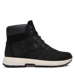 Trzewiki Helly Hansen. Czarne botki męskie Helly Hansen, bez wzorów, bez zapięcia. Za 749.99 zł.
