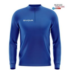 Givova Techniczna Bluza Sportowa Royal 2XL dla Mężczyzn. Niebieskie bluzy męskie Givova, m, bez wzorów, z poliesteru, bez kaptura. Za 74.19 zł.