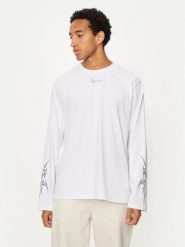 Karl Kani Longsleeve Small Signature Tribal 60240011 Biały Regular Fit. Białe bluzki z długim rękawem męskie Karl Kani, m, bez wzorów, z bawełny, bez kołnierzyka. Za 119.99 zł.