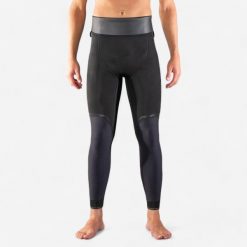 Spodnie do łowiectwa podwodnego męskie Subea SPF 900 z neoprenu 5 mm. Czarne spodnie materiałowe męskie Decathlon, m, bez wzorów, z materiału. Za 399.99 zł.