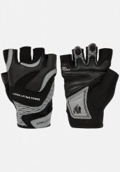 WoMęskie Rękawiczki do ćwiczeń 2.0 - Czarny/Szary. Czarne rękawiczki damskie GORILLA WEAR, bez wzorów, z elastanu. Za 191.00 zł.