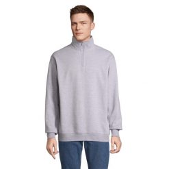 Bluza Rozpinana Unisex Dla Dorosłych Conrad Quarter Zip. Szare bluzy męskie SOL'S, m, bez wzorów, bez kaptura. Za 128.99 zł.