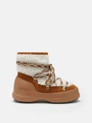 Śniegowce damskie Moon Boot LUNA BOOT. Brązowe śniegowce i trapery damskie Moon Boot. Za 1,116.99 zł.