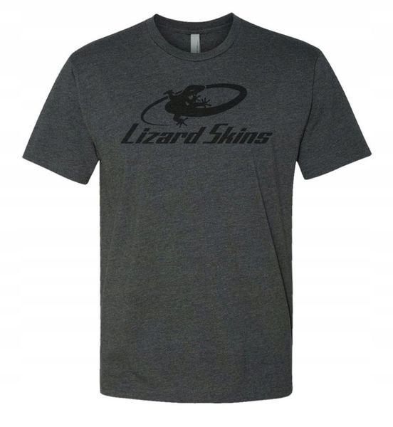T-shirt LIZARD SKINS SUBTLE LOGO charcoal gray roz. L (NEW). Czerwone t-shirty męskie 100%, l, bez wzorów, bez kołnierzyka. Za 136.74 zł.