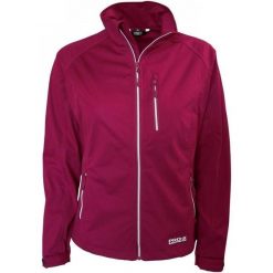 Damska wodoodporna kurtka softshell Pro-X Elements Maike. Czerwone kurtki sportowe damskie PRO-X ELEMENTS, bez wzorów, z softshellu, bez kaptura, rowerowe. Za 335.00 zł.