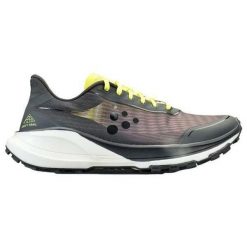 Buty do biegania męskie Craft Pure Trail. Czarne buty sportowe męskie Craft, z materiału, bez zapięcia, do biegania. Za 589.00 zł.