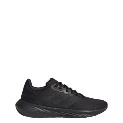 Buty damskie adidas Runfalcon 3. Czarne obuwie sportowe damskie Adidas, bez wzorów, z gumy, do biegania. Za 291.40 zł.