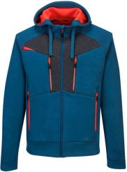 Portwest DX472 - Bluza rozpinana z kapturem DX4 - rdzawy M. Czerwone bluzy męskie Portwest, m, bez wzorów, z kapturem. Za 265.17 zł.