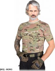 R.E.I.S. TG-TARNUNG - T-shirt krótki rękaw Tactical Guard 100% bawełna 170-180 g/m2 dedykowana miłośnikóm militariów motocyklistów - moro L. T-shirty męskie R.E.I.S., l, bez wzorów, z bawełny, bez kołnierzyka. Za 32.10 zł.