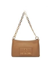 LOVE MOSCHINO Torebka JC4167PP1OL1210A Beżowy. Brązowe torebki do ręki damskie Love Moschino, bez wzorów, ze skóry, bez dodatków. Za 1,159.00 zł.