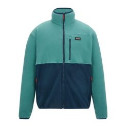 Bluza Polarowa Męska Blok Kolorystyczny Pełen Suwak Frankie. Niebieskie bluzy męskie Regatta, na zimę, m, bez wzorów, z polaru, bez kaptura. Za 169.99 zł.