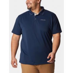 Koszulka polo męska Columbia Utilizer. Białe koszulki polo męskie Columbia, m, bez wzorów, bez kołnierzyka, bez ramiączek, żeglarskie. Za 219.00 zł.