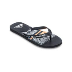 Klapki plażowe JAVA ART Czarny Mężczyźni. Brązowe klapki męskie Quiksilver, z gumy, sportowe. Za 59.99 zł.