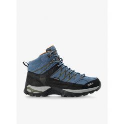 Buty turystyczne męskie CMP Rigel Mid WP. Niebieskie buty sportowe męskie CMP, trekkingowe. Za 413.99 zł.