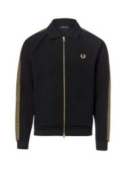 Fred Perry Bluza Mężczyźni czarny, S. Czarne bluzy męskie Fred Perry, m, bez wzorów, z dresówki, bez kaptura. Za 549.95 zł.