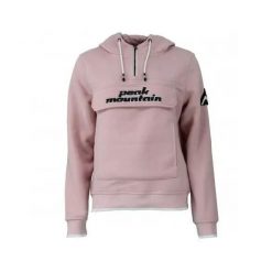 Damska bluza polarowa z kapturem Peak Mountain Aflow. Czerwone bluzy damskie Peak Mountain, xl, bez wzorów, z polaru, z kapturem. Za 213.00 zł.