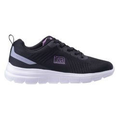 Buty IQ Cross The Line Alys W 92800598898 czarne. Czarne obuwie sportowe damskie bez wzorów, z materiału, na fitness i siłownię. Za 208.80 zł.
