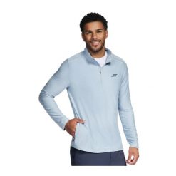 Bluza męska Skechers. Białe bluzy męskie Skechers, m, bez wzorów, bez kaptura. Za 176.99 zł.