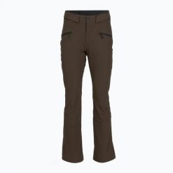 Spodnie narciarskie damskie BOGNER FIRE+ICE Nessa-T. Brązowe spodnie materiałowe damskie na zimę, s, bez wzorów, z elastanu, sportowe, narciarskie. Za 1,429.00 zł.