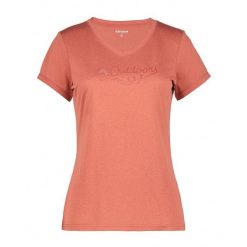 Koszulka damska Icepeak Burnham. Czerwone t-shirty damskie Icepeak, l, bez wzorów, z materiału, eleganckie, bez kołnierzyka. Za 150.00 zł.