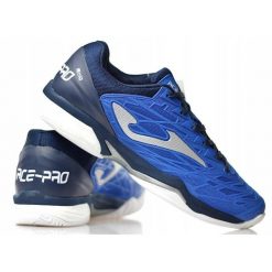 Buty do tenisa ziemnego męskie Joma Ace Pro Men. Niebieskie buty sportowe męskie Joma, bez zapięcia, tenisowe. Za 312.99 zł.