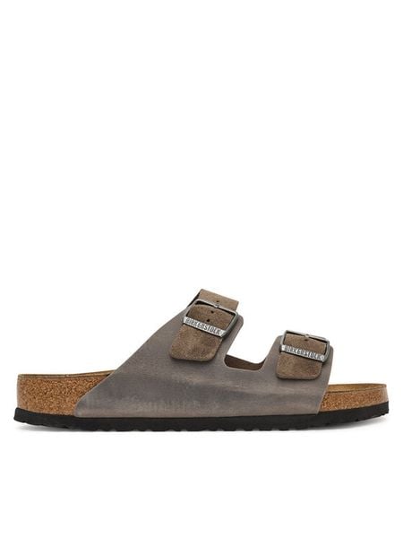 Birkenstock Klapki Arizona 1029159 Brązowy. Brązowe klapki męskie Birkenstock, ze skóry. Za 549.99 zł.
