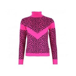 Damski sweter z golfem Peak Mountain Adiamant. Czerwone swetry damskie Peak Mountain, na zimę, m, bez wzorów, z nylonu, klasyczne, bez kołnierzyka, bez ramiączek, długie, bez kaptura. Za 235.00 zł.