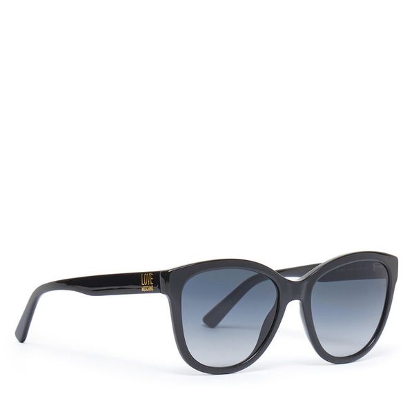 Okulary przeciwsłoneczne LOVE MOSCHINO. Czarne okulary przeciwsłoneczne damskie Love Moschino. Za 309.99 zł.