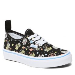 Tenisówki Vans. Czarne trampki i tenisówki damskie Vans, bez wzorów, bez zapięcia. Za 386.99 zł.