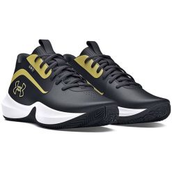 Buty do koszykówki Under Armour Lockdown 7. Czarne buty sportowe męskie Under Armour, bez zapięcia, do koszykówki. Za 339.00 zł.
