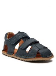 Froddo Sandały Barefoot Flexy Avi G3150263 S Niebieski. Niebieskie sandały chłopięce Froddo, ze skóry, bez zapięcia. Za 229.99 zł.