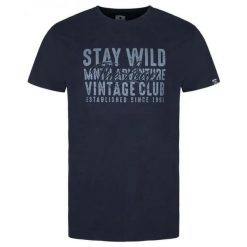 T-shirt męski LOAP Alder M. Niebieskie t-shirty męskie ZSPORT, m, bez wzorów, z bawełny, bez kołnierzyka. Za 161.99 zł.