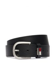 Tommy Jeans Pasek Tjm Ryan 3.5 AM0AM14461 Czarny. Czarne paski damskie Tommy Jeans, bez wzorów, z jeansu. Za 169.99 zł.